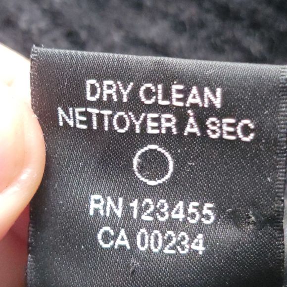 Lord & Taylor Long Black 100% Cashmere Open Cardigan - Closet Staple - XS - Picture 6 of 8